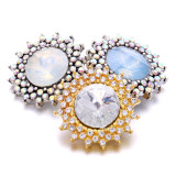 20MM  design Rhinestone  Metal snap buttons