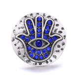 20MM faith Rhinestone  Metal snap buttons