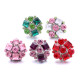 20MM  design Rhinestone  Metal snap buttons