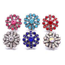 20MM  design Rhinestone  Metal snap buttons