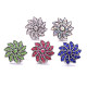 20MM  design Rhinestone  Metal snap buttons