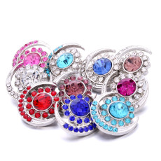 20MM  design Rhinestone  Metal snap buttons