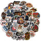 50pcs Harley motorcycle  graffiti stickers decorative suitcase notebook waterproof detachable stickers