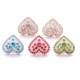 love 20MM  design Rhinestone  Metal snap buttons