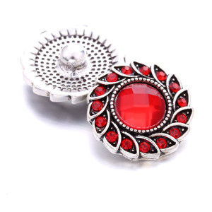 20MM  design Rhinestone  Metal snap buttons