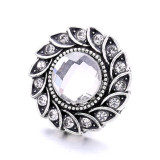 20MM  design Rhinestone  Metal snap buttons