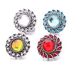 20MM  design Rhinestone  Metal snap buttons