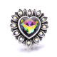 love 20MM  design Rhinestone  Metal snap buttons