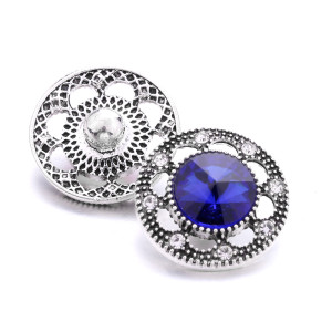 20MM  design Rhinestone  Metal snap buttons