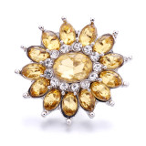 20MM  design Rhinestone  Metal snap buttons