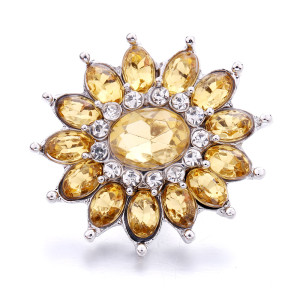 20MM  design Rhinestone  Metal snap buttons