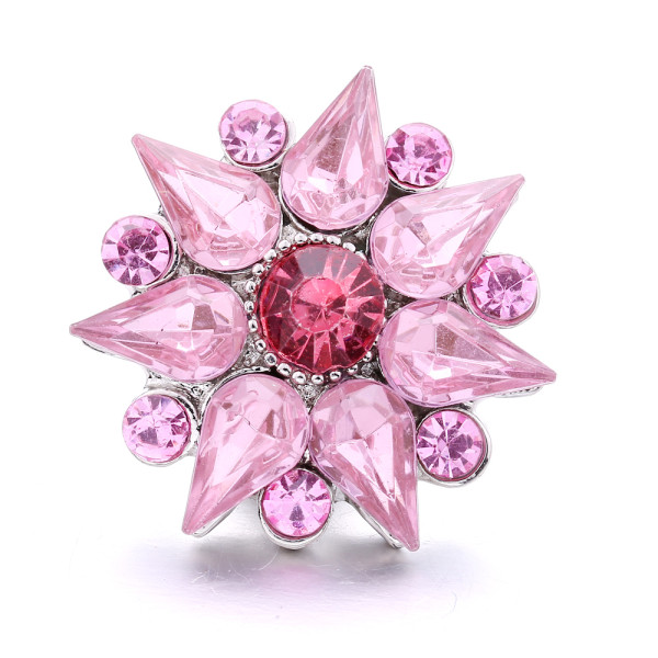 20MM  design Rhinestone  Metal snap buttons