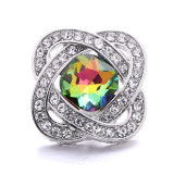20MM  design Rhinestone  Metal snap buttons