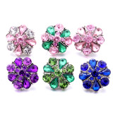 20MM  design Rhinestone  Metal snap buttons
