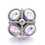 20MM  design Rhinestone  Metal snap buttons