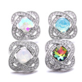 20MM  design Rhinestone  Metal snap buttons