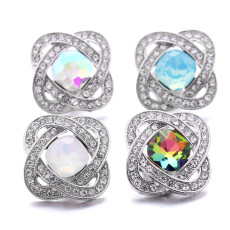 20MM  design Rhinestone  Metal snap buttons