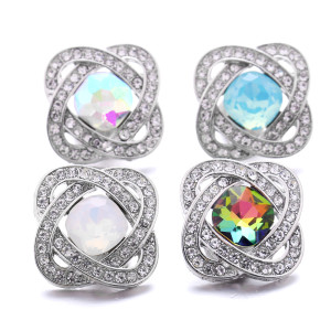 20MM  design Rhinestone  Metal snap buttons