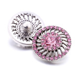 20MM  design Rhinestone  Metal snap buttons