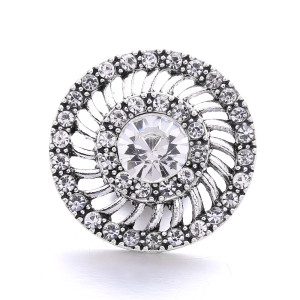 20MM  design Rhinestone  Metal snap buttons