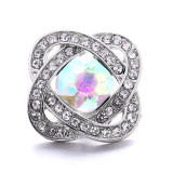 20MM  design Rhinestone  Metal snap buttons