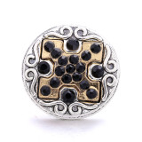 20MM  design Rhinestone  Metal snap buttons