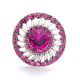 20MM  design Rhinestone  Metal snap buttons