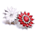 20MM  design Rhinestone  Metal snap buttons