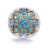 20MM  design Rhinestone  Metal snap buttons