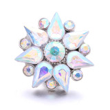 20MM  design Rhinestone  Metal snap buttons