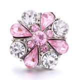 20MM  design Rhinestone  Metal snap buttons