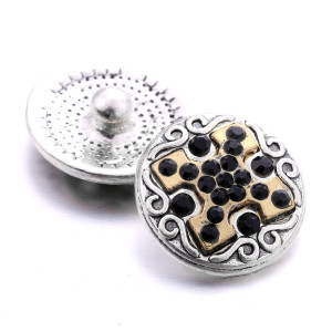 20MM  design Rhinestone  Metal snap buttons