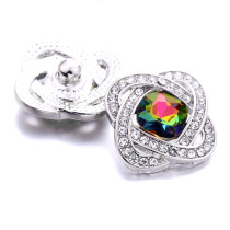 20MM  design Rhinestone  Metal snap buttons