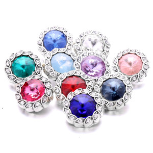 20MM  design Rhinestone  Metal snap buttons