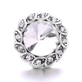 20MM  design Rhinestone  Metal snap buttons