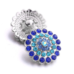 20MM  design Rhinestone  Metal snap buttons