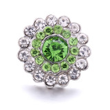 20MM  design Rhinestone  Metal snap buttons