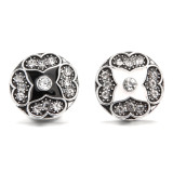 20MM  design Rhinestone  Metal snap buttons
