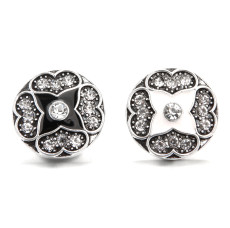 20MM  design Rhinestone  Metal snap buttons