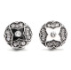 20MM  design Rhinestone  Metal snap buttons
