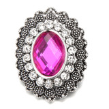 20MM  design Rhinestone  Metal snap buttons