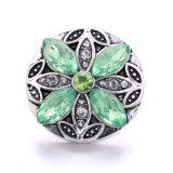 20MM  design Rhinestone  Metal snap buttons