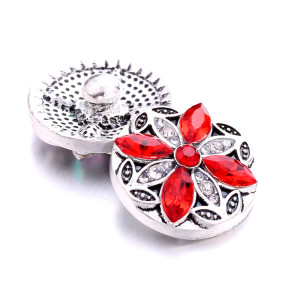 20MM  design Rhinestone  Metal snap buttons