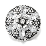 20MM  design Rhinestone  Metal snap buttons