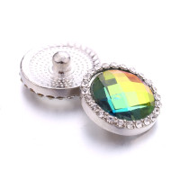 20MM  design Rhinestone  Metal snap buttons