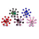 20MM flower Rhinestone  Metal snap buttons