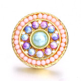 20MM  design Rhinestone  Metal snap buttons