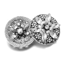 20MM  design Rhinestone  Metal snap buttons