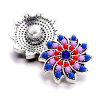 20MM  design Rhinestone  Metal snap buttons