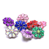 20MM  design Rhinestone  Metal snap buttons